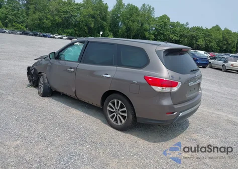2013 Nissan Pathfinder S z USA, uszkodzony, nr VIN 5N1AR2MM9DC656765
